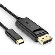 slomart choetech enosmerni kabelski adapter iz usb tipa c v prikazovalnik 4k 1,8 m črn (xcp-1801bk)