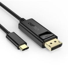 slomart choetech enosmerni kabelski adapter iz usb tipa c v prikazovalnik 4k 1,8 m črn (xcp-1801bk)