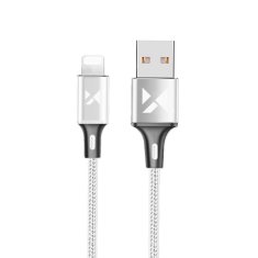 slomart wozinsky kabel usb - lightning 2.4a 2m bela (wuc-l2w)