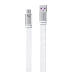 slomart wk design king kong 2nd gen series flat usb - micro usb kabel za hitro polnjenje / prenos podatkov 6a 1,3 m bel (wdc-156)