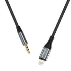 slomart avdio kabel lightning - mini jack 3,5 mm 1 m (l11pro)