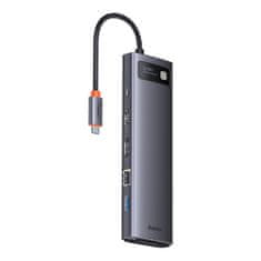 Noah Večnamenski HUB 12v1 USB-C HDMI DP USB-C minijack 3,5 mm RJ45 SD