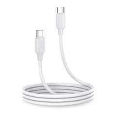 slomart joyroom kabel usb-c - usb-c 480mb/s 60w 1m bel (s-cc060a9)