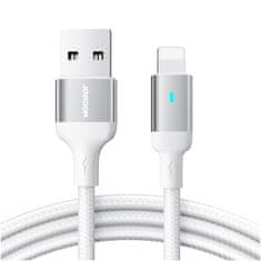 Joyroom Kabel iPhone USB - Lightning kabel za hitro polnjenje serije A10 2,4A 3 m bele barve