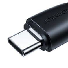 slomart joyroom usb kabel - usb c 3a surpass series za hitro polnjenje in prenos podatkov 3 m črn (s-uc027a11)