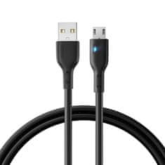 slomart kabel usb - micro usb 2.4a 1.2m joyroom s-um018a13 - črn