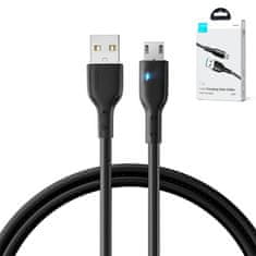 slomart kabel usb - micro usb 2.4a 1.2m joyroom s-um018a13 - črn