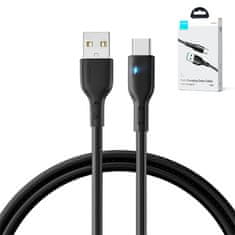 slomart kabel usb - usb c 3a 1,2 m joyroom s-uc027a13 - črn