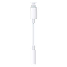 slomart adapter iz priključka lightning v mini priključek za slušalke 3,5 mm (ženski) apple mmx62zm/a bela