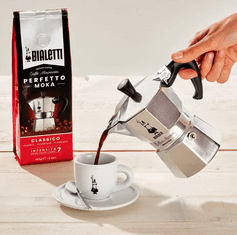 BIALETTI Moka Express 6 + gratis kava Perfeto Moka Classic 250 g