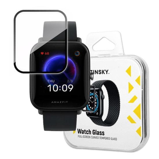 WOZINSKY Hibridno zaščitno steklo za Xiaomi Amazfit Bip U black