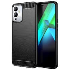 slomart karbonsko ohišje za infinix note 12i fleksibilno silikonsko karbonsko ohišje black