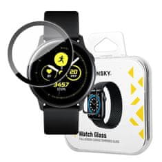 slomart wozinsky watch glass hibridno steklo za samsung galaxy watch active black