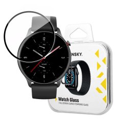 slomart wozinsky watch glass hibridno steklo za xiaomi amazfit gtr 2e black