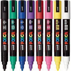 Marker Uni PC-5M POSCA, set 8/1