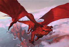 Trefl Wood Craft Origin Puzzle Dungeons &amp; Dragons: Ancient Red Dragon 501 kosov