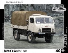 RETRO-AUTA Puzzle tovornjak št. 9 Tatra 805 (1953-1960) 40 kosov
