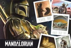 Trefl Puzzle Super Shape XL Star Wars: Mandalorian 160 kosov