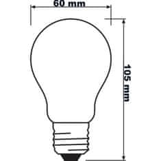 LEDVANCE LED žarnica E27 A60 4W = 60W 840lm 3000K Topla bela 300°