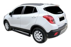 SCOUTT Stranski okvirji iz nerjavečega jekla za Opel Mokka 2012-nad