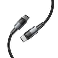Tech-protect Ultraboost kabel USB-C / USB-C 60W 3A 25cm, siva