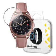 MG Watch Glass Hybrid zaščitno steklo za Samsung Galaxy Watch 3 45 mm, črna