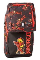 LEGO Bags Ninjago Red Optimo šolski nahrbtnik, 3-delni set