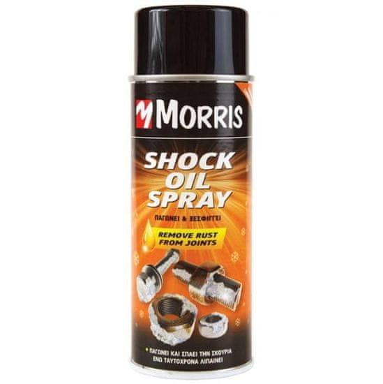 Morris Sprej čistilec rje – šok olje 400 ml