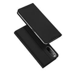 slomart dux ducis skin pro etui za sony xperia 10 v flip cover card wallet stand black