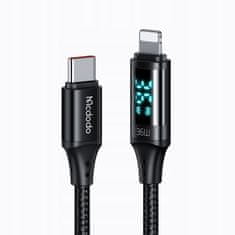 Mcdodo Mcdodo Zaslonski Kabel Usb-C Lightning 36W 1M Za Iphone X 11 12 13 14