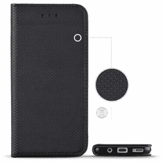 Havana ovitek za Galaxy Xcover 6 Pro, preklopni, črn