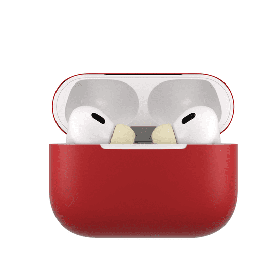 Next One AirPods Pro silikonski ovitek, rdeč (APPRO2-SIL-RED)