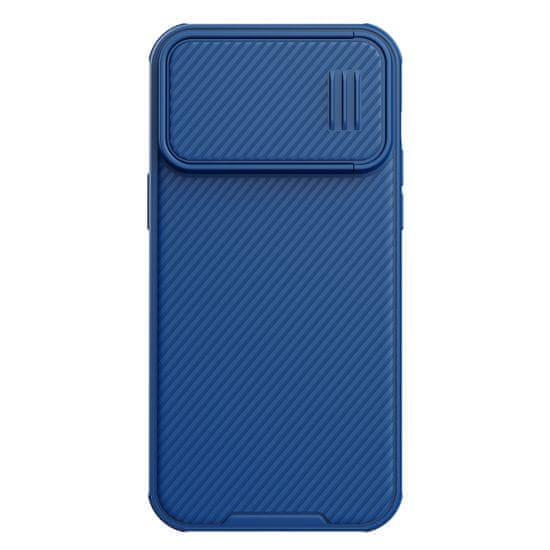 slomart nillkin camshield s case iphone 14 pro max armoured case camera cover blue