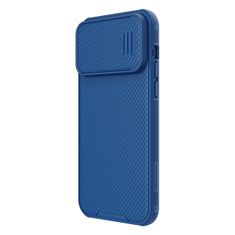 slomart nillkin camshield s case iphone 14 pro max armoured case camera cover blue