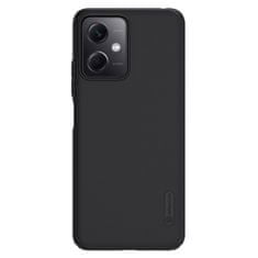 slomart nillkin super frosted shield case za xiaomi redmi note 12 5g / poco x5 5g phone cover black