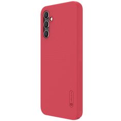 slomart nillkin super frosted shield case for samsung galaxy a14 5g / galaxy a14 phone cover red