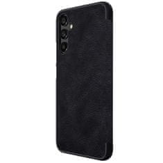 slomart usnjen ovitek za samsung galaxy a34 5g z denarnico z zavihkom nillkin qin leather | black