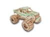 Woodcraft Lesena 3D sestavljanka Monster truck