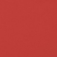 Vidaxl Blazina za vrtno klop rdeča 120x50x3 cm oxford tkanina