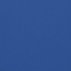 Vidaxl Okrogla blazina kraljevsko modra Ø 60 x 11 cm oxford tkanina