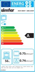 Simfer BIOH 40B5P vgradni kuhinjski set (6006 AERSP + 6401 TGRSP)