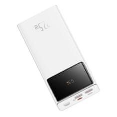 BASEUS Powerbank Baseus Star-Lord 30000 mAh, USB, USB-C, 22,5 W (bela)