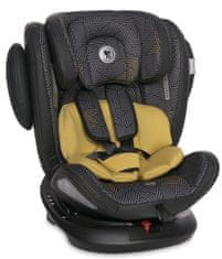 Lorelli Aviator Isofix avto sedež, 0-36 kg, črno-zlat