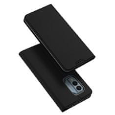 slomart dux ducis skin pro case nokia x30 flip cover card wallet stand black