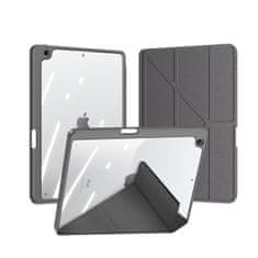 slomart dux ducis magi case ipad 10,9'' 2022 (10. gen.) case with stylus holder smart cover stand grey