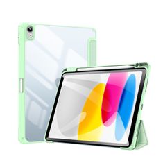 slomart dux ducis toby ipad 10,9'' 2022 (10. gen.) ohišje s prostorom za apple pencil smart cover stylus stand green