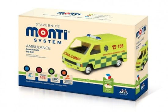 Seva Monti System MS 06.1 Ambulanta Renault Trafic 1:35