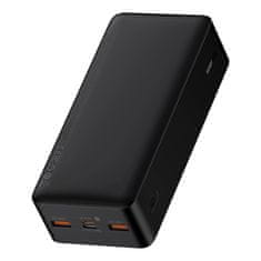 slomart baseus bipow powerbank 30000mah 2x usb / usb tip c / micro usb 20w hitro polnjenje afc fcp black (ppdml-n01)