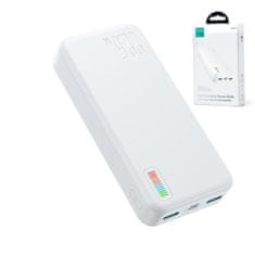 slomart joyroom powerbank 20000mah dazzling series 22,5w bel (qp195)