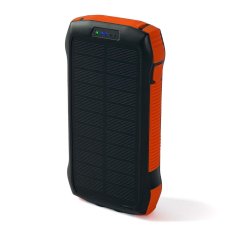 slomart choetech sončna powerbank z induktivnim polnjenjem 20000mah pd 20w / qc 18w / qi 10w oranžna (b657)